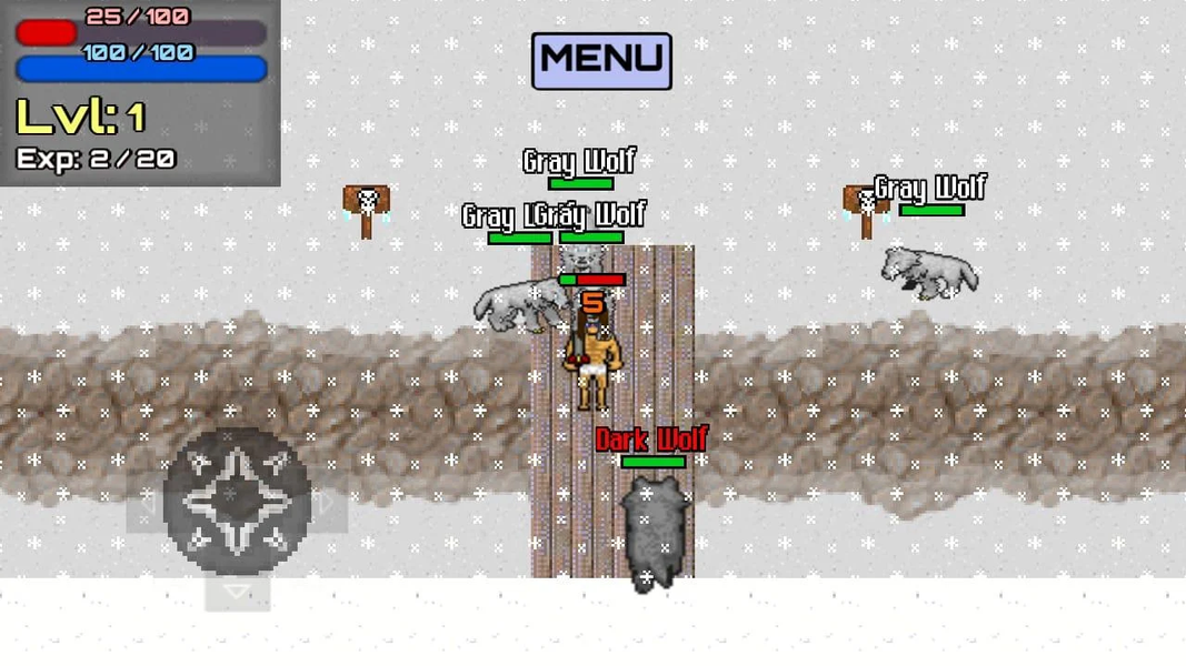 The Humble Warrior - Hunter - Gameplay image of android game