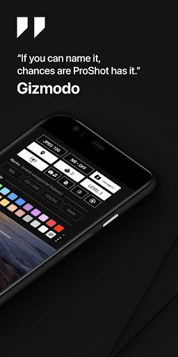 ProShot - عکس برنامه موبایلی اندروید