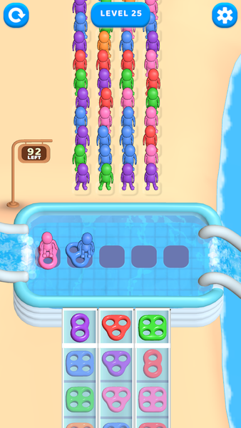 Aqua Mania: Color Match Puzzle - Gameplay image of android game
