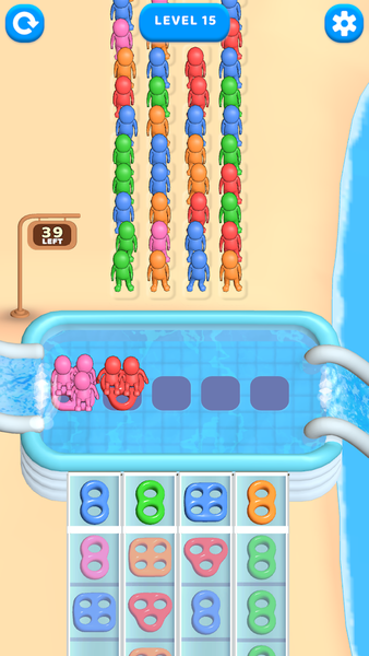 Aqua Mania: Color Match Puzzle - Gameplay image of android game