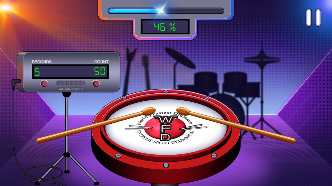 World's Fastest Drummer - Gameplay image of android game