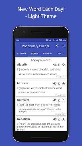 Vocabulary Builder: Daily Word - Image screenshot of android app