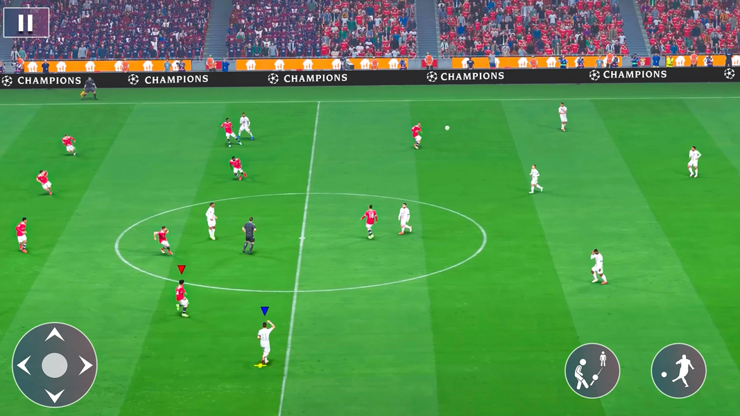 Soccer Football Game 2025 - Gameplay image of android game