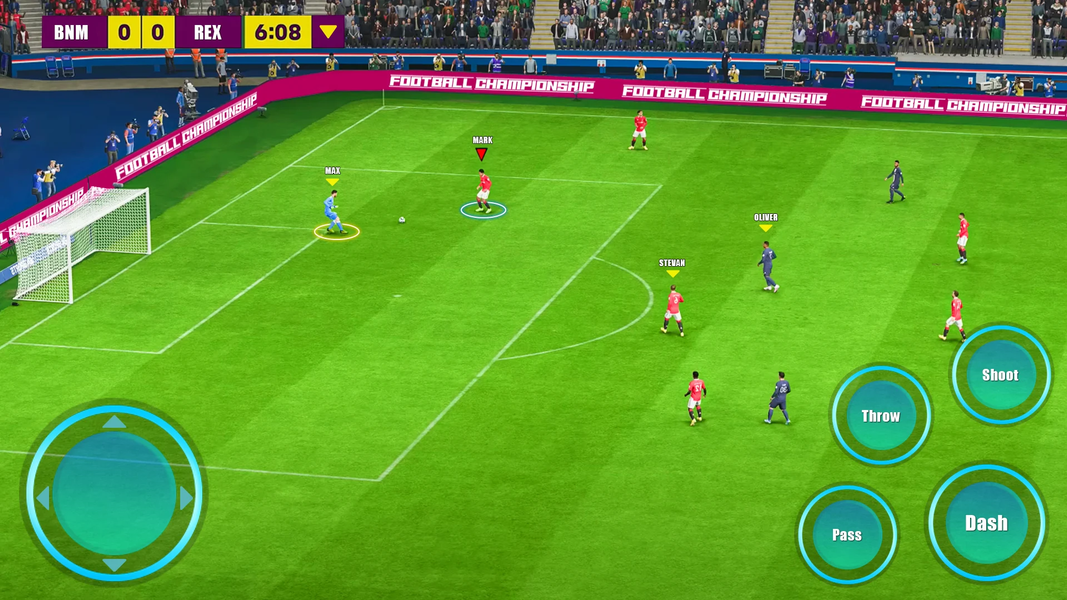 Soccer Football Game 2024 - Gameplay image of android game