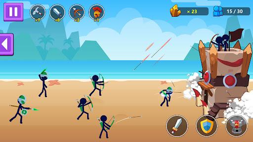 Rise of Stickman - Image screenshot of android app