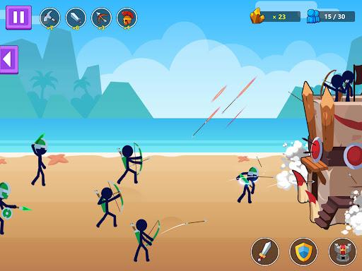 Rise of Stickman - Image screenshot of android app