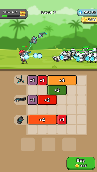 Combo Clash - Gameplay image of android game