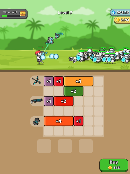 Combo Clash - Gameplay image of android game
