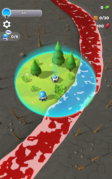 Life Bubble - My Little Planet - Gameplay image of android game