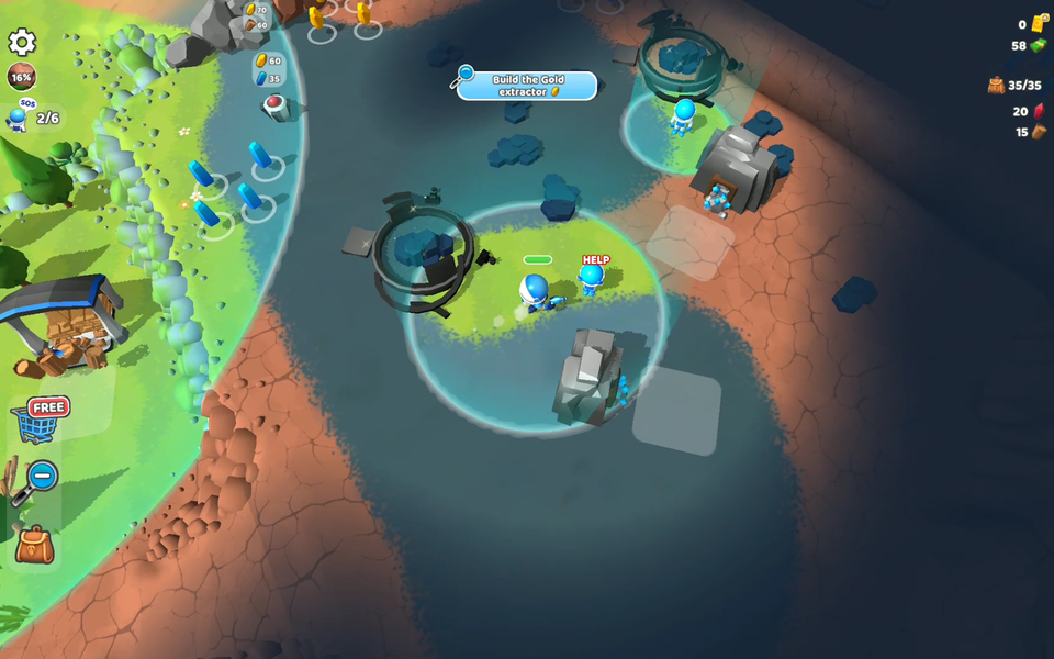 Life Bubble - My Little Planet - Gameplay image of android game