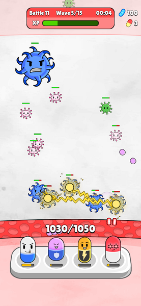 Pill Fortress - Gameplay image of android game