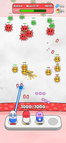 Pill Fortress - Gameplay image of android game