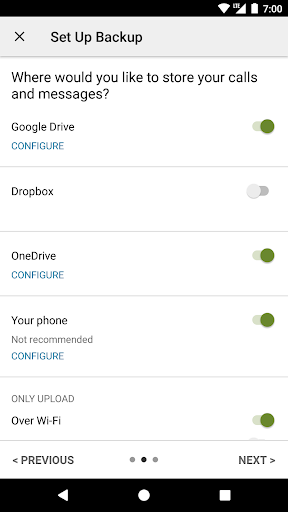 SMS Backup & Restore - Image screenshot of android app