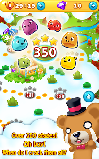 Jelly Jelly Crush - In the sky - عکس بازی موبایلی اندروید