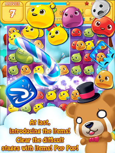Jelly Jelly Crush - In the sky - عکس بازی موبایلی اندروید