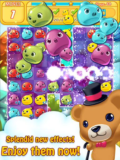 Jelly Jelly Crush - In the sky - عکس بازی موبایلی اندروید