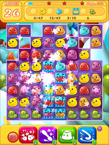 Jelly Jelly Crush - In the sky - عکس بازی موبایلی اندروید