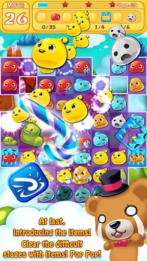 Jelly Jelly Crush - In the sky - عکس بازی موبایلی اندروید