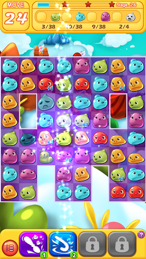 Jelly Jelly Crush - In the sky - عکس بازی موبایلی اندروید