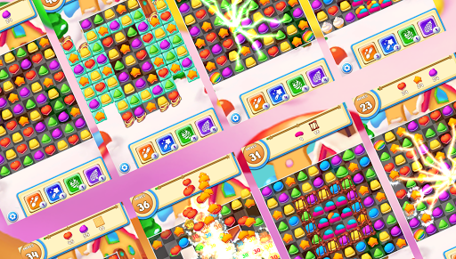 Cookie Macaron Pop : Match ۳ - عکس بازی موبایلی اندروید