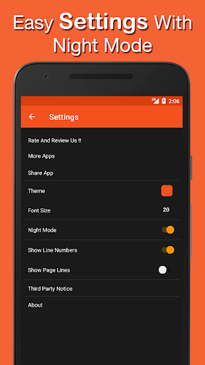 Simple Notepad - Text Editor 2019 - Image screenshot of android app