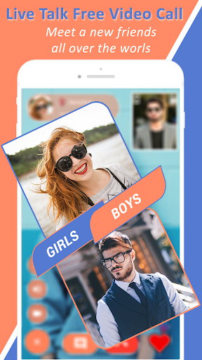 Live Talk - Random video call - عکس برنامه موبایلی اندروید