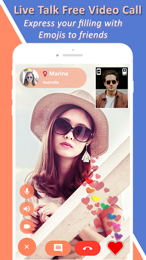 Live Talk - Random video call - عکس برنامه موبایلی اندروید