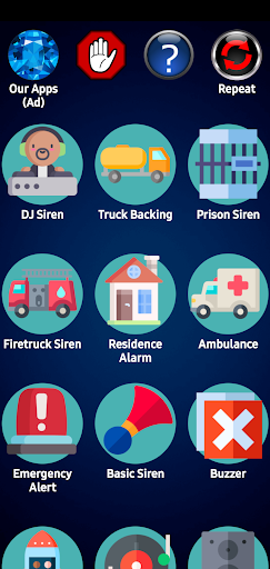Emergency Ringtones - عکس برنامه موبایلی اندروید