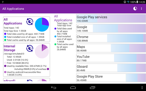 Storage Analyzer - Image screenshot of android app