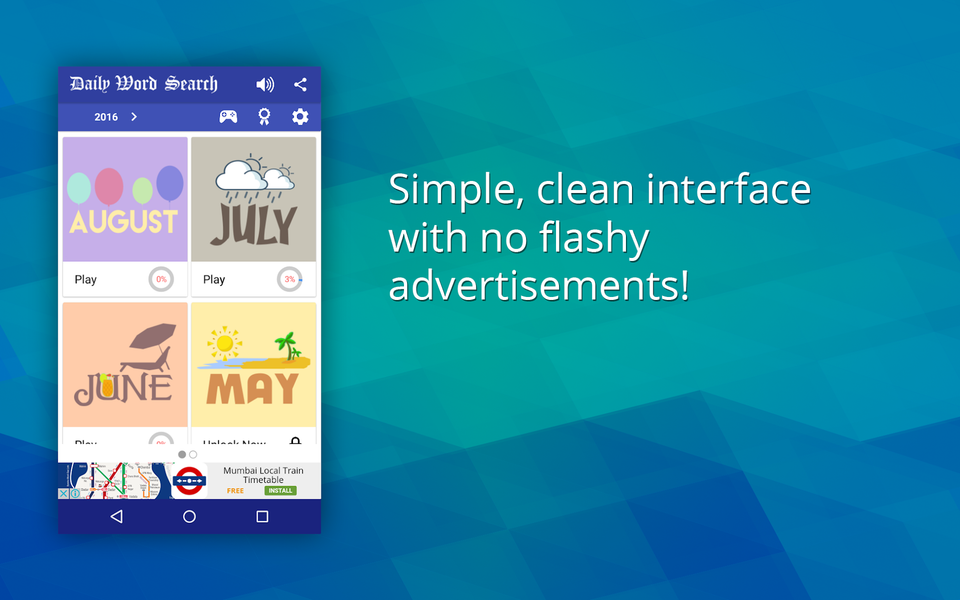 Word Search Advanced Puzzle - عکس بازی موبایلی اندروید