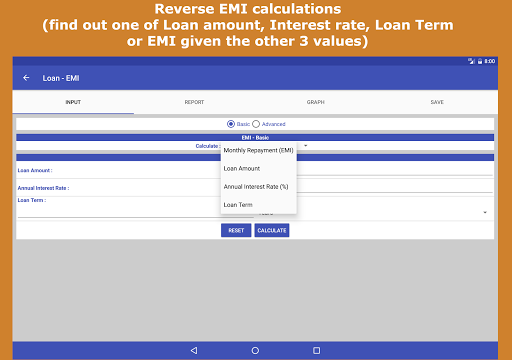 Financial Calculator India - عکس برنامه موبایلی اندروید