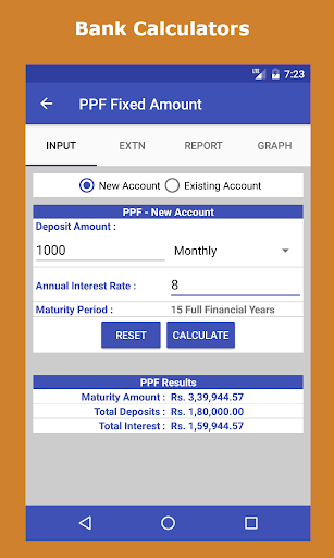 Financial Calculator India - عکس برنامه موبایلی اندروید