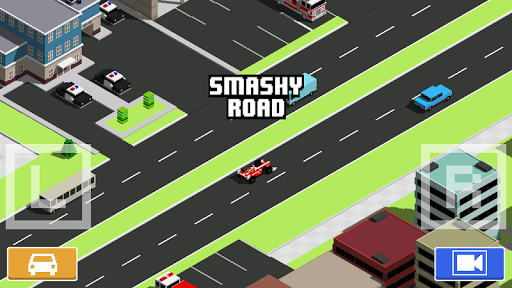 Smashy Road: Wanted - Gameplay image of android game