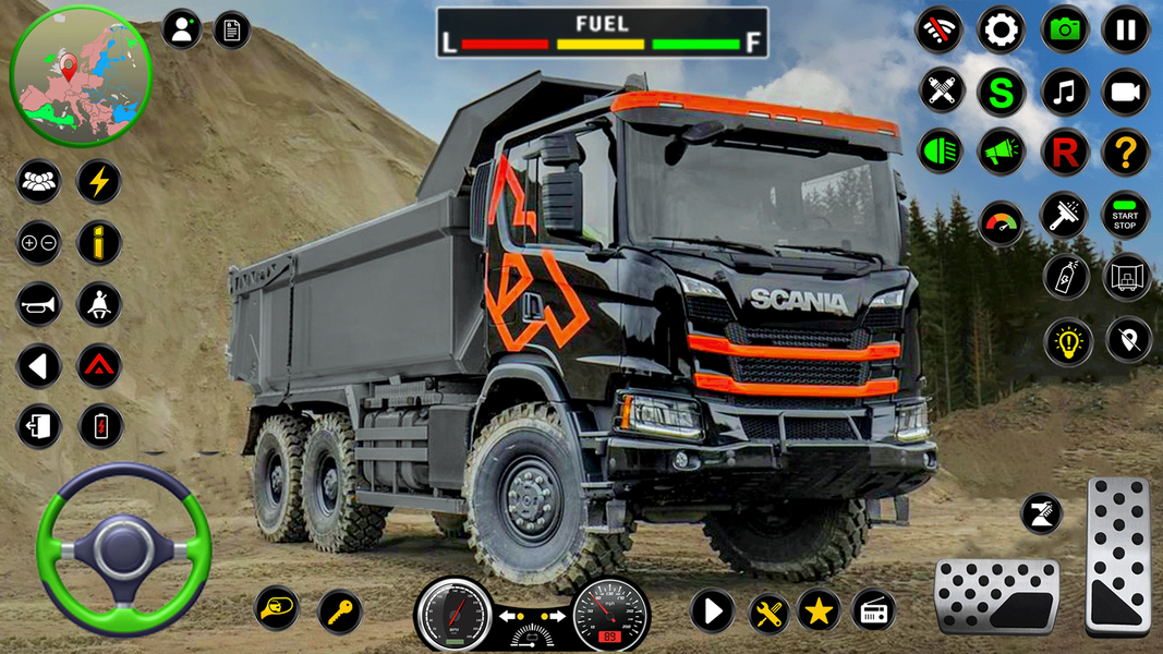 Mud Truck Simulator 2023 - عکس بازی موبایلی اندروید