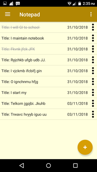Notepad Lite - Simple Notebook - عکس برنامه موبایلی اندروید