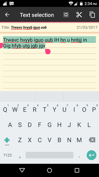 Notepad Lite - Simple Notebook - عکس برنامه موبایلی اندروید