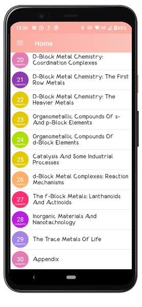 Inorganic Chemistry - عکس برنامه موبایلی اندروید