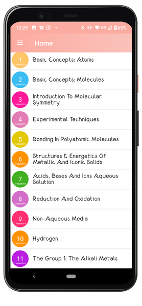 Inorganic Chemistry - عکس برنامه موبایلی اندروید