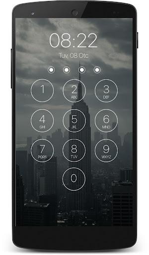 lock screen passcode - Image screenshot of android app