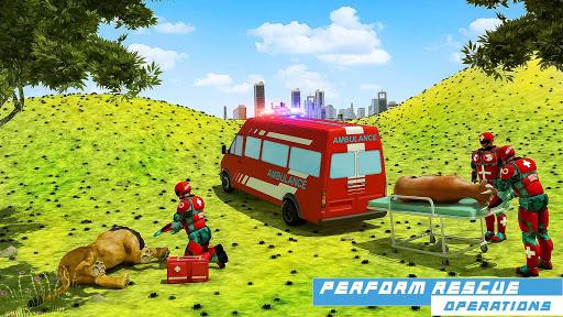 Doctor Robot Rescue Animals - Image screenshot of android app