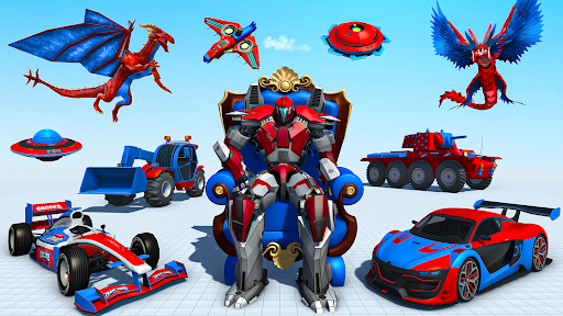 Dragon Robot Transform War - عکس بازی موبایلی اندروید