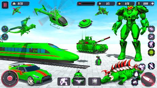 Animal Crocodile Robot Games - عکس بازی موبایلی اندروید