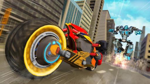 Bike Robot Games: Robot Game - Gameplay image of android game