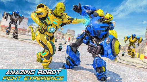 Lizard Man Robot Transformation Game – TPS Shooter - Gameplay image of android game