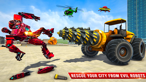 Mech Robot Transforming Game - عکس برنامه موبایلی اندروید