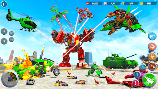 Crocodile Animal Robot Games - عکس بازی موبایلی اندروید