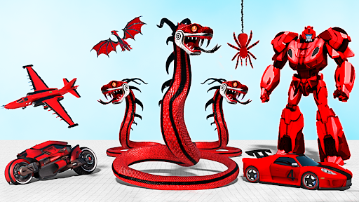Anaconda Car Robot Games - Gameplay image of android game