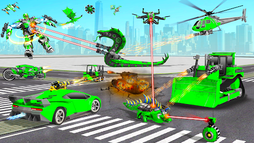 Anaconda Car Robot Games - عکس بازی موبایلی اندروید