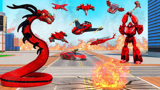 Anaconda Car Robot Games - عکس بازی موبایلی اندروید