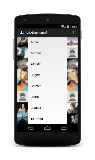 Contact Photo Sync - عکس برنامه موبایلی اندروید